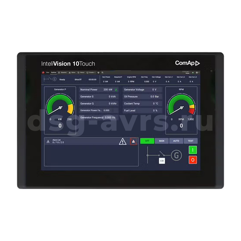 Промышленная панель оператора ComAp InteliVision 10 Touch