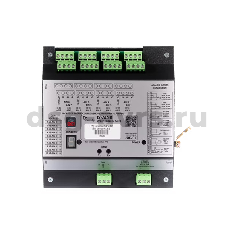Расширительный модуль ComAp IS-AIN8 (IS-AIN8)