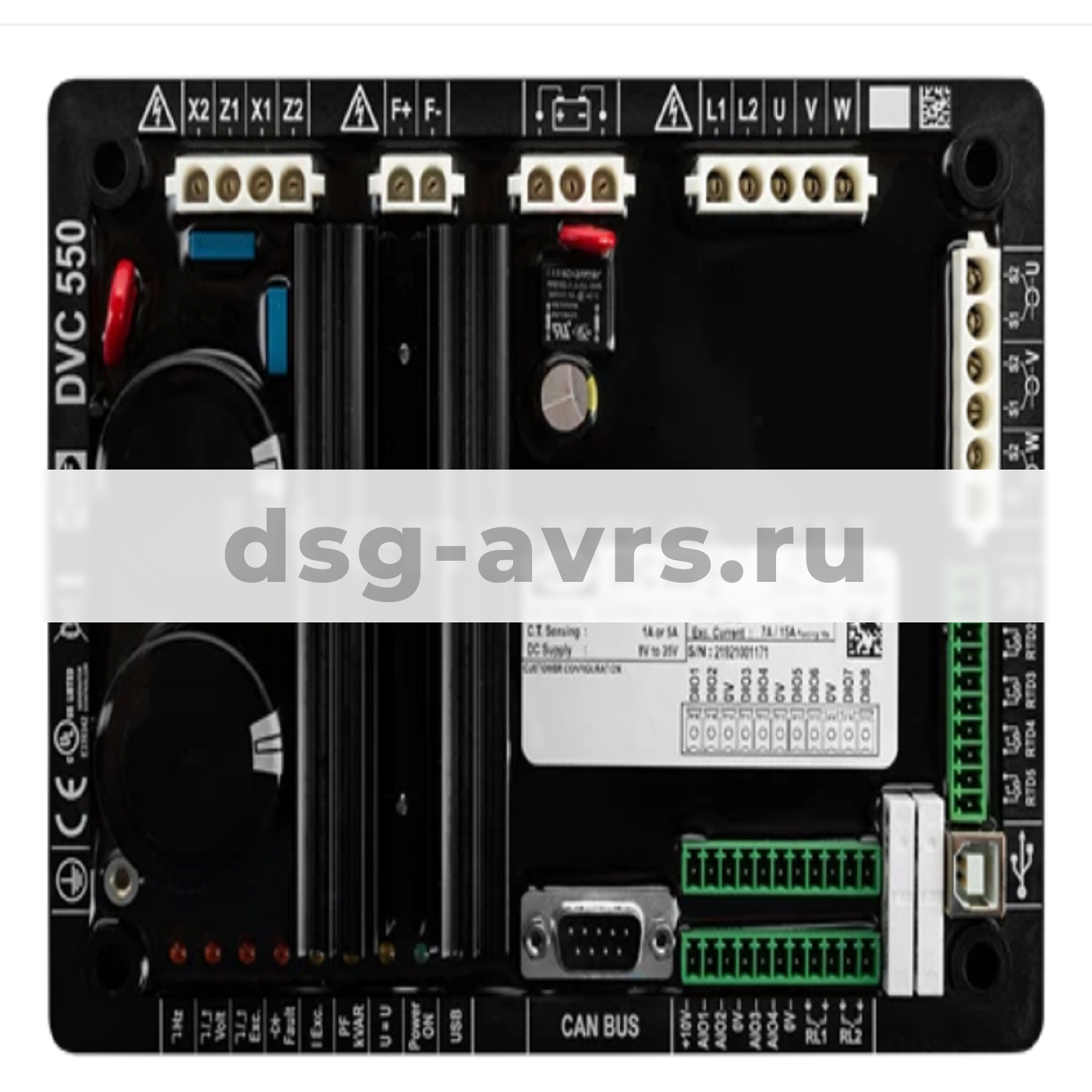 Регулятор напряжения DEif DVC550 (DVC-550)