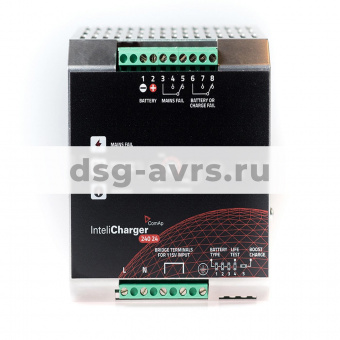 Автоматические зарядные устройства ComAp InteliCharger 60, InteliCharger 72, InteliCharger 120, InteliCharger 240, InteliCharger 480