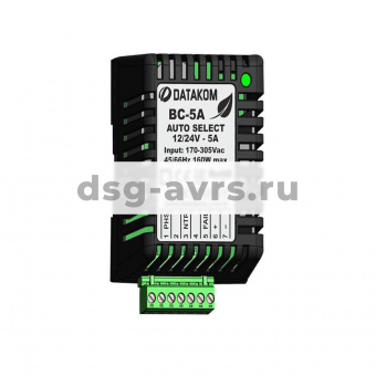 Зарядное устройство BC-5A на DIN рейку
