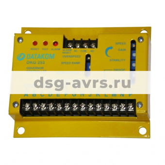 Регулятор оборотов двигателя Datakom DKG253 (DKG-253)